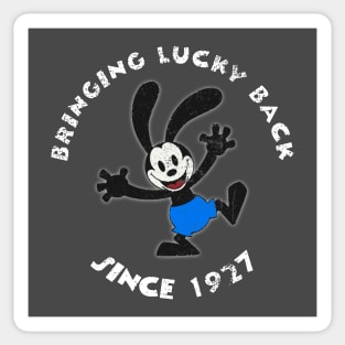 Bringing Lucky Back Sticker